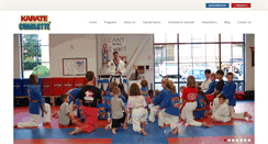 Desktop Screenshot of karatecharlotte.com